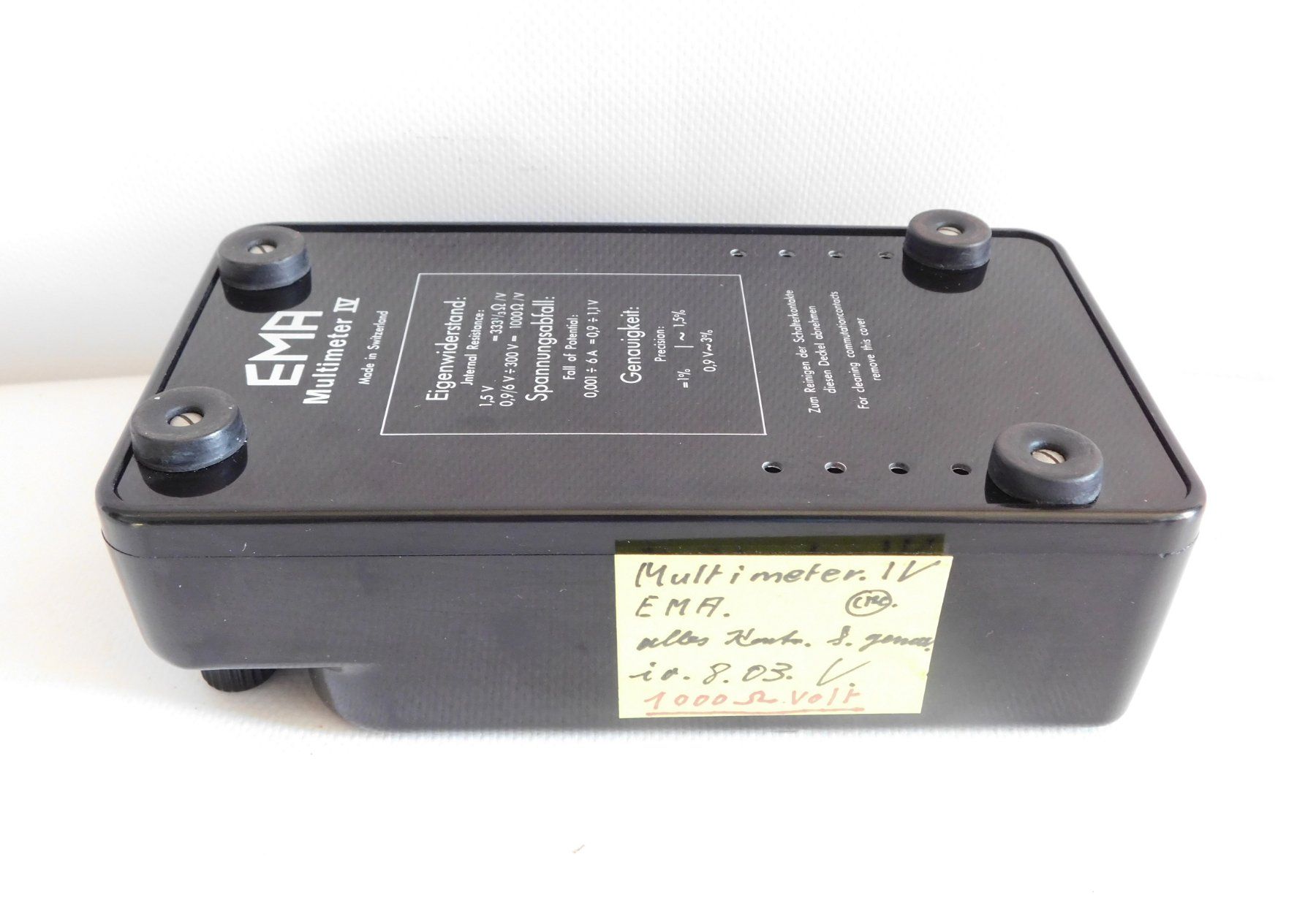 Messen: Antik Multimeter 4 Jahre 1947er – Gebraucht aus Emmenbrücke von Neverlaand-22 2