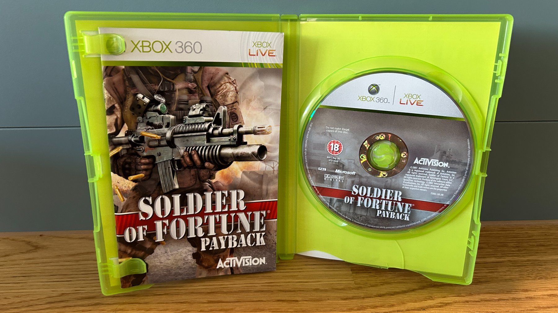 Giochi: Soldier of Fortune Payback Xbox 360 – Usato da Liebefeld venduto da Eaglewings5