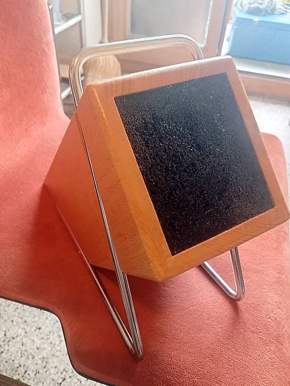 WMF Elettrodomestici da cucina: WMF Messerblock Holz Metall gebraucht – Usato da Basel venduto da Petergunn 1
