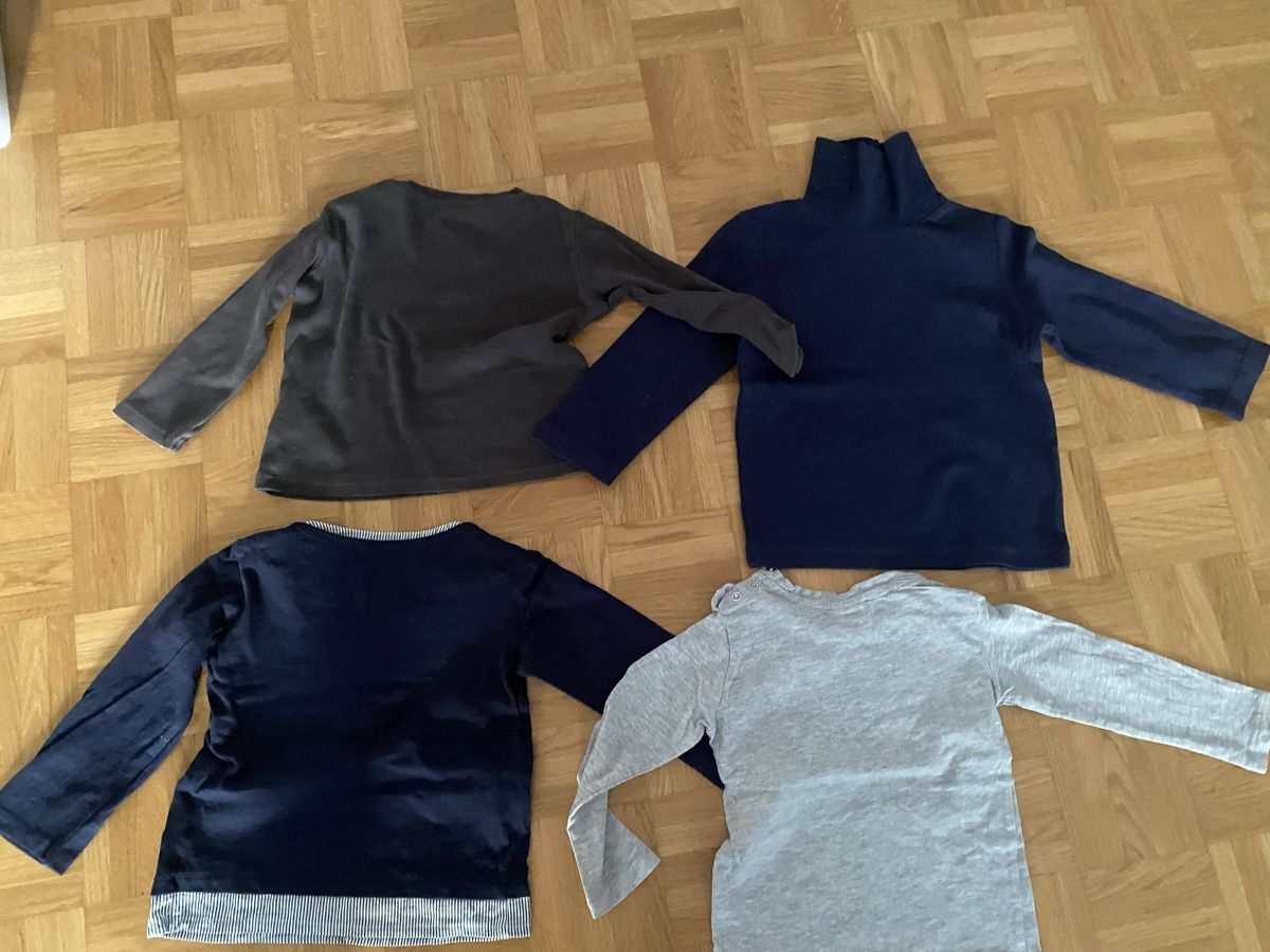 Hemden, T-Shirts & Polos: Kinder T-Shirt Langearm Grösse 86/92 – Gebraucht aus Zürich von zd_1965 1