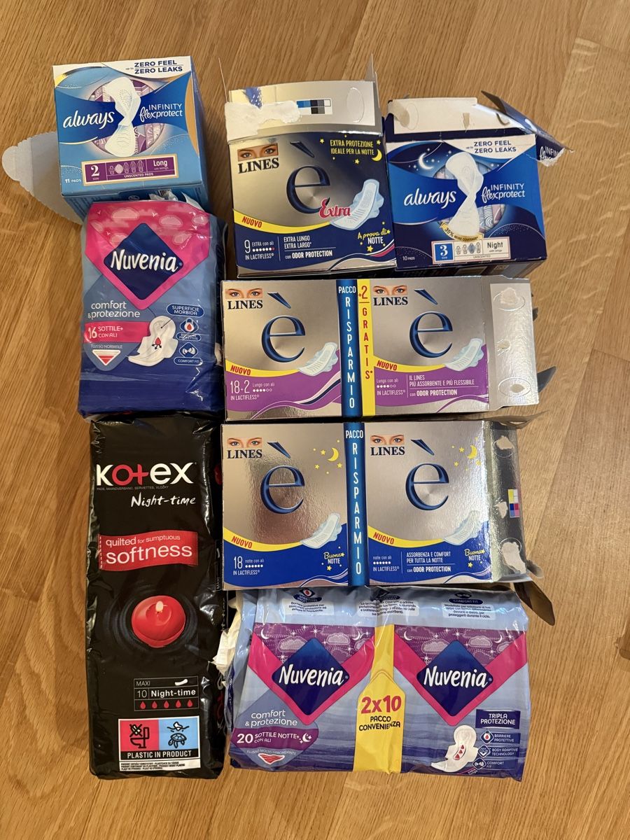 Altro per la cura del corpo: Damenhygieneartikel, Binden, diverse Marken – Nuovo (secondo la descrizione) da Glattpark(Opfikon) venduto da dominizi