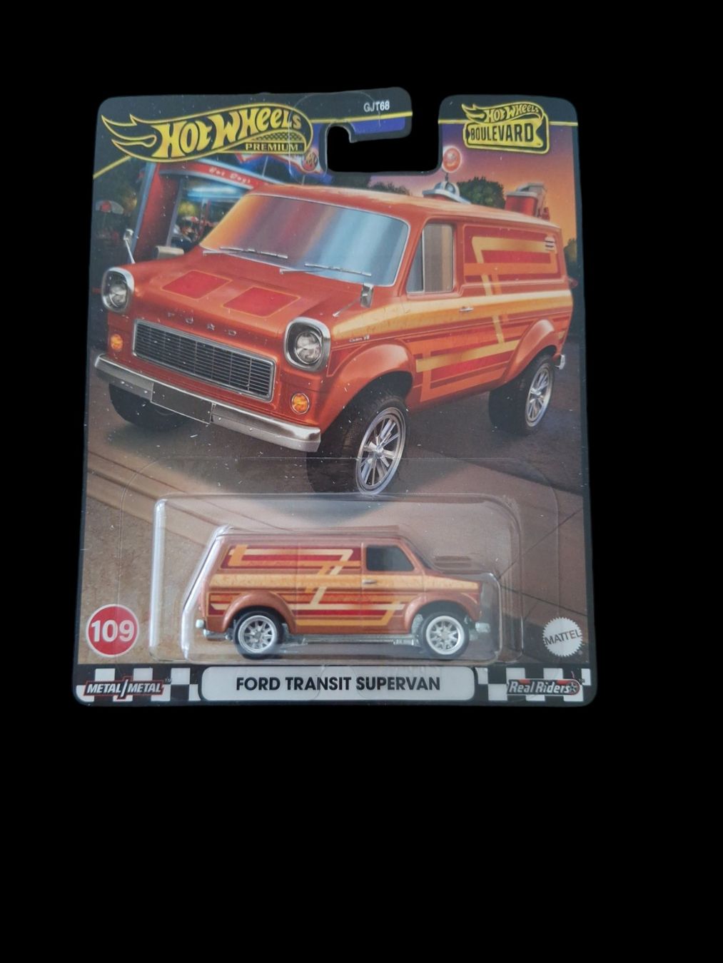 Hot Wheels Modellini d'auto: Hot Wheels Premium Boulevard #109 Ford Transit Supervan – Nuovo e nell'imballaggio originale da Adlikon venduto da Mmartin0