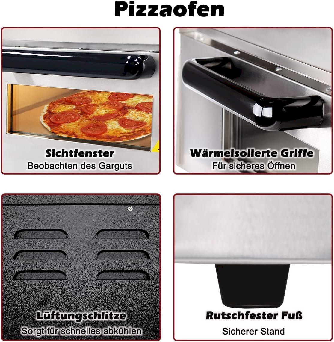Pizzaofen: Beeketal Doppel Kammer Pizzaofen – Neu und originalverpackt aus Bottighofen von zaap 4