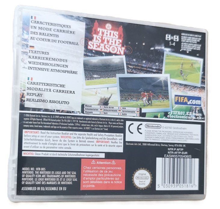 Nintendo Spiele: FIFA 07 (Nintendo DS - Game) – Gebraucht aus Wilen b. Wollerau von morethanmusic 2