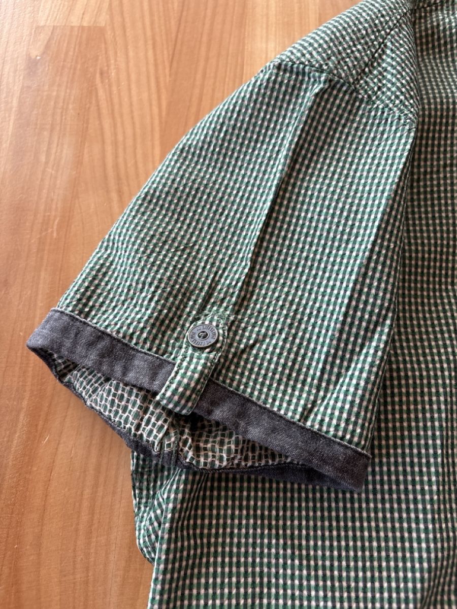 Camicie: Kurzarm Hemd / Gr L / grün  – Usato da Rümlang venduto da Fledermaus16 3