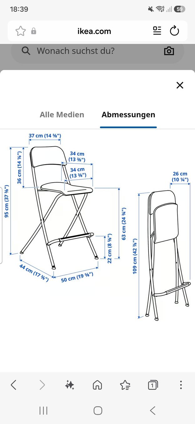 Chaises: Barstühle – D'occasion à Sursee par mil_yzj6 1