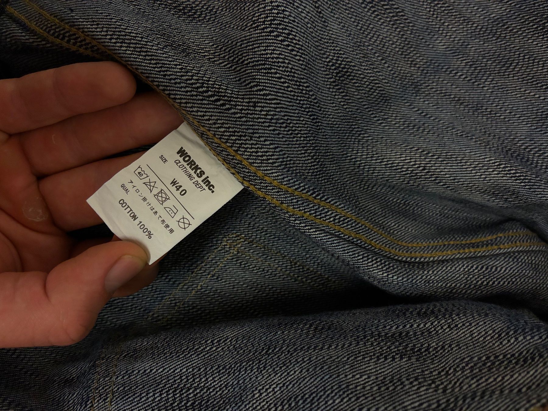 Iron Heart Giacche: Iron Heart type 2 denim Jacket Jacke gr 40 – Usato da Bern venduto da MaxiSeller 9