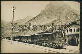 BE Kandersteg - Bahnhof - Bahn BLS