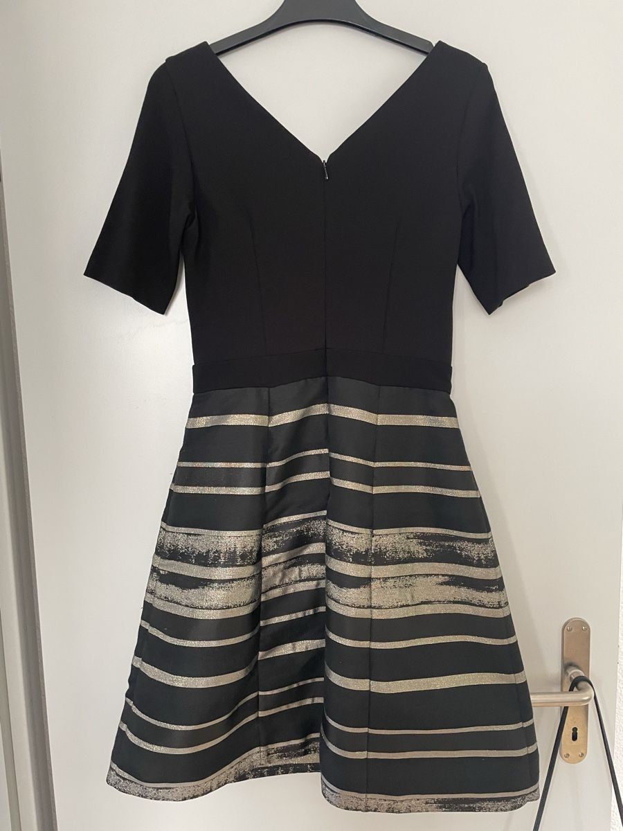 Esprit Vestiti: Esprit Kleid Schwarz Gold – Nuovo (secondo la descrizione) da Full-Reuenthal venduto da Mimi_1986 3