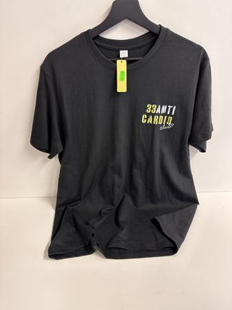 T-Shirt "Anti Cardio Club" - Grösse M