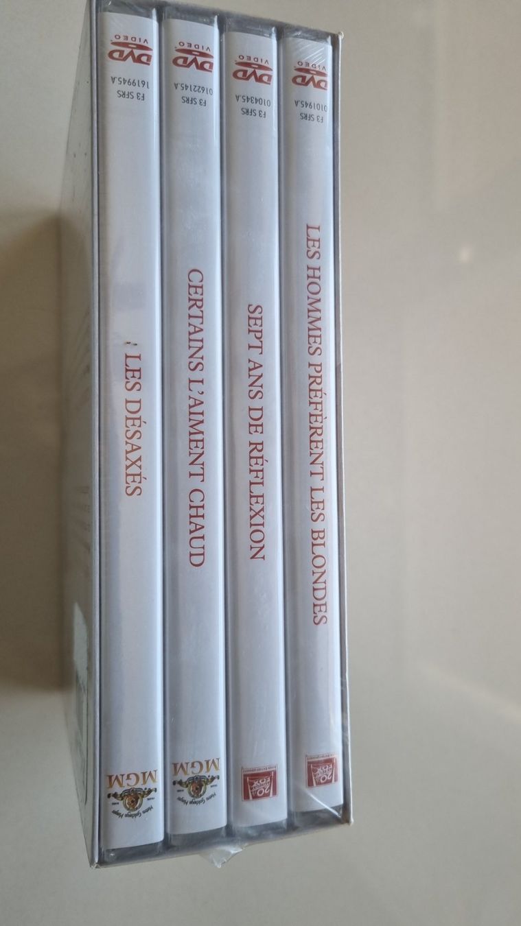 Tous les DVDs: Box DVD Marilyn Monroe – Neuf avec emballage d'origine à Ferpicloz par Clicli014 1