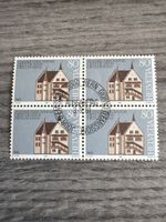 Schweiz Briefmarke Stans 3.9.81 Viererblock Top Zustand!
