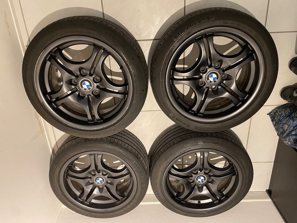 BMW E46 M Packet Felgen 7,5x17 und 8,5x17 (Gebraucht) in Ibach für CHF ...