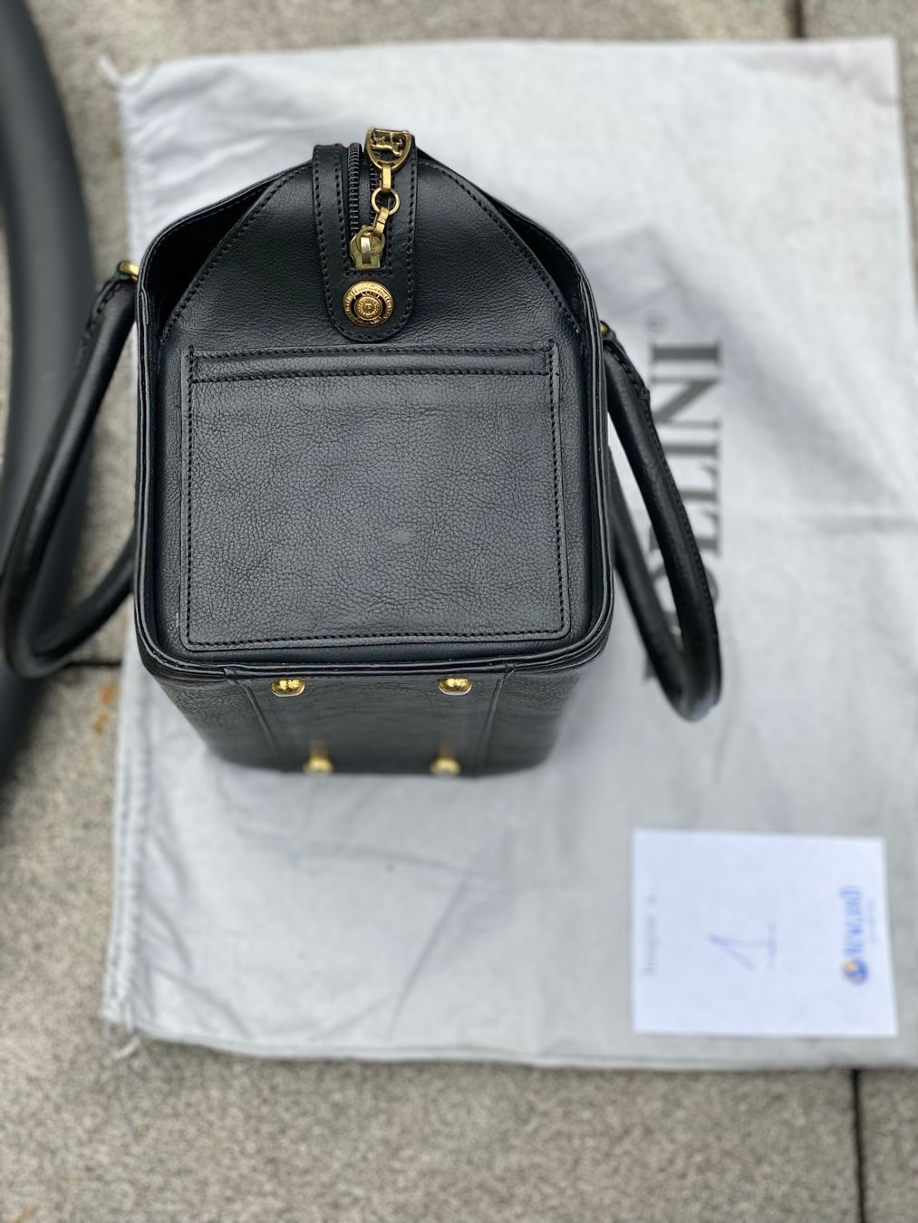 Borse da donna: Pollini heritage handbag black leather – Usato da Monteggio venduto da dem_7zj2 7
