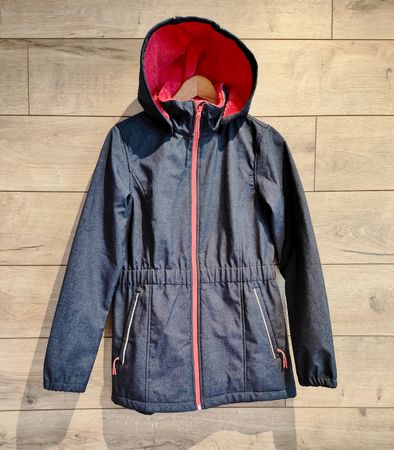Tchibo - Softshell Parka coupe-vent fille 14/16 ans -170/176