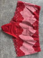 Figfort Damen String Tanga Rot Gr. M/38-42 - Neuwertig