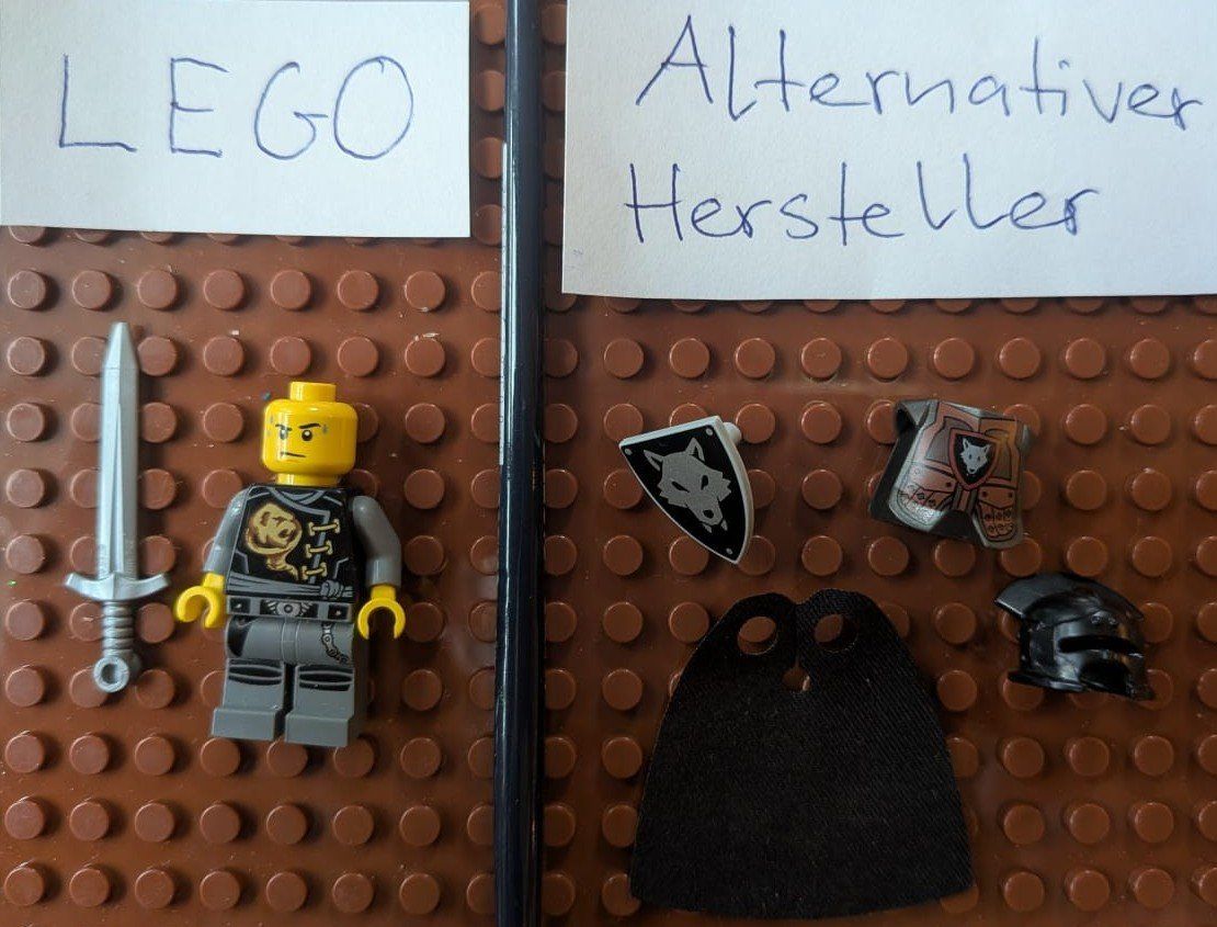 Lego Giocattoli: Lego Castle 3 - Wolfpack Raubritter - Eigenkreation – Usato da Hasle b. Burgdorf venduto da fzu_p9cf 1