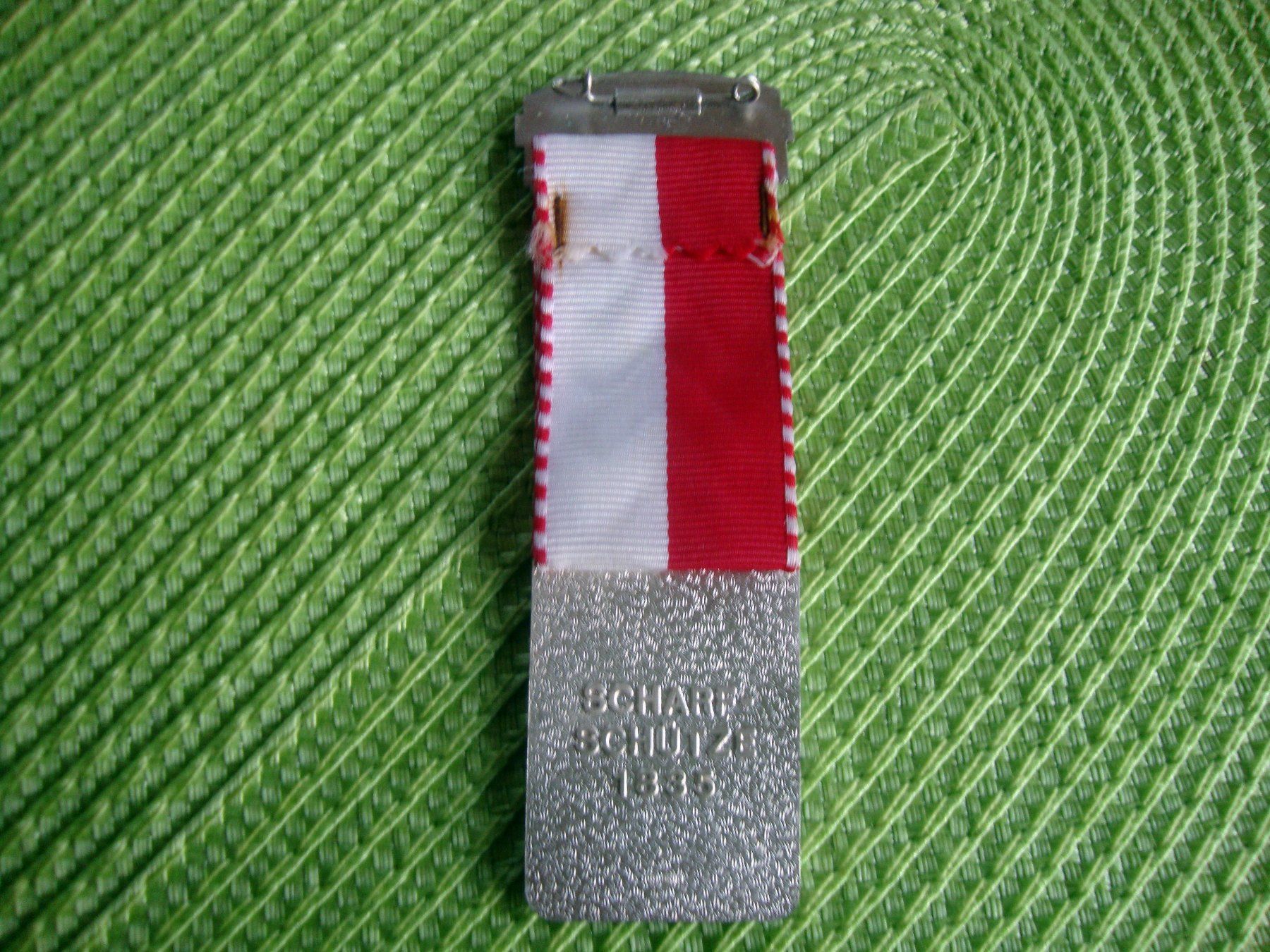 Medaillen: Scharfschütze 1835  Abzeichen Medaille – Gebraucht aus Döttingen von Kubuli1 1
