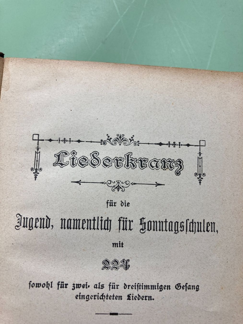 Libri: Liederkranz 1911, Antikes-Gesangbuch – Usato da Bauma venduto da Hmuggi 1