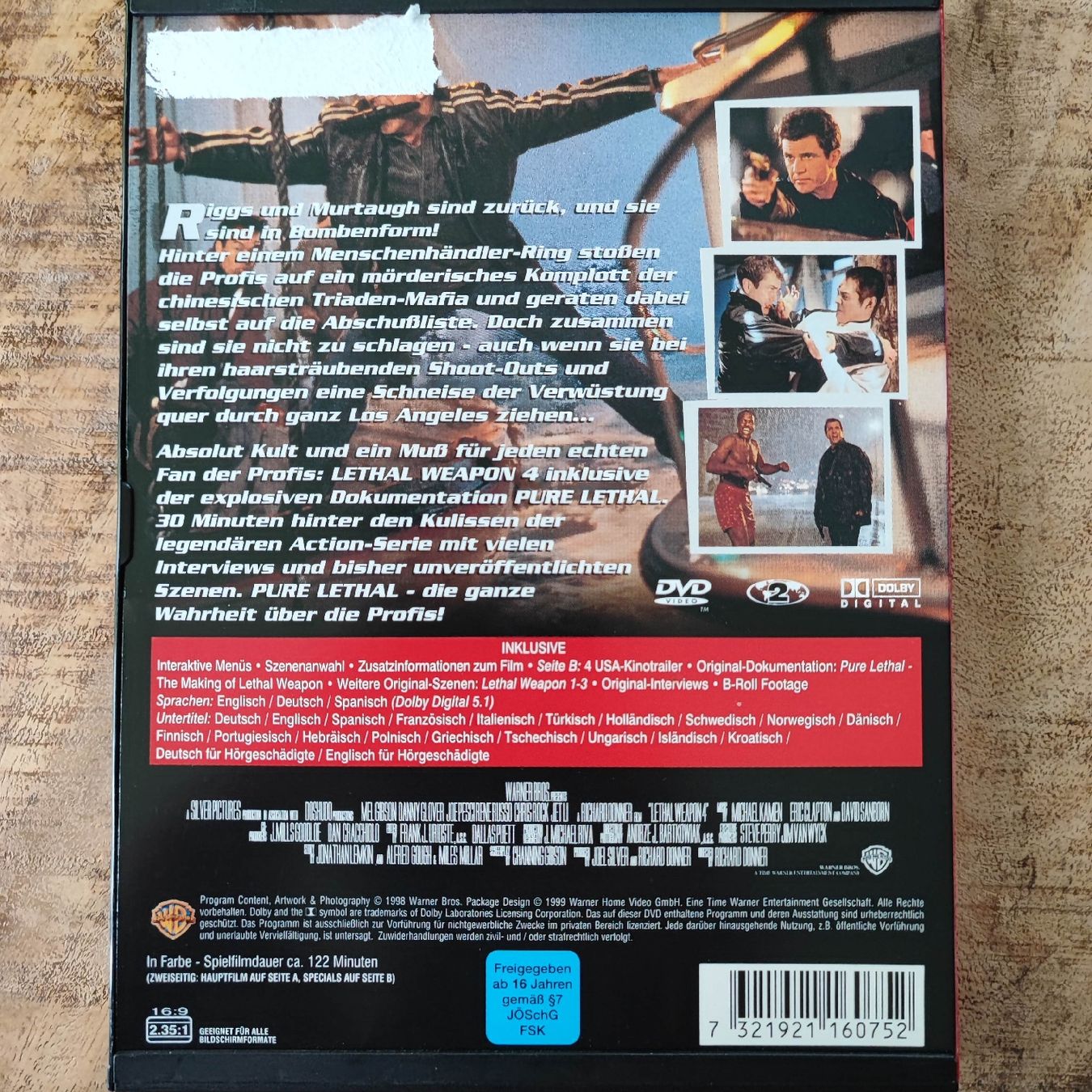Alle DVDs: Lethal Weapon 4 DVD – Gebraucht aus Dübendorf von kb86_MOVIE 1
