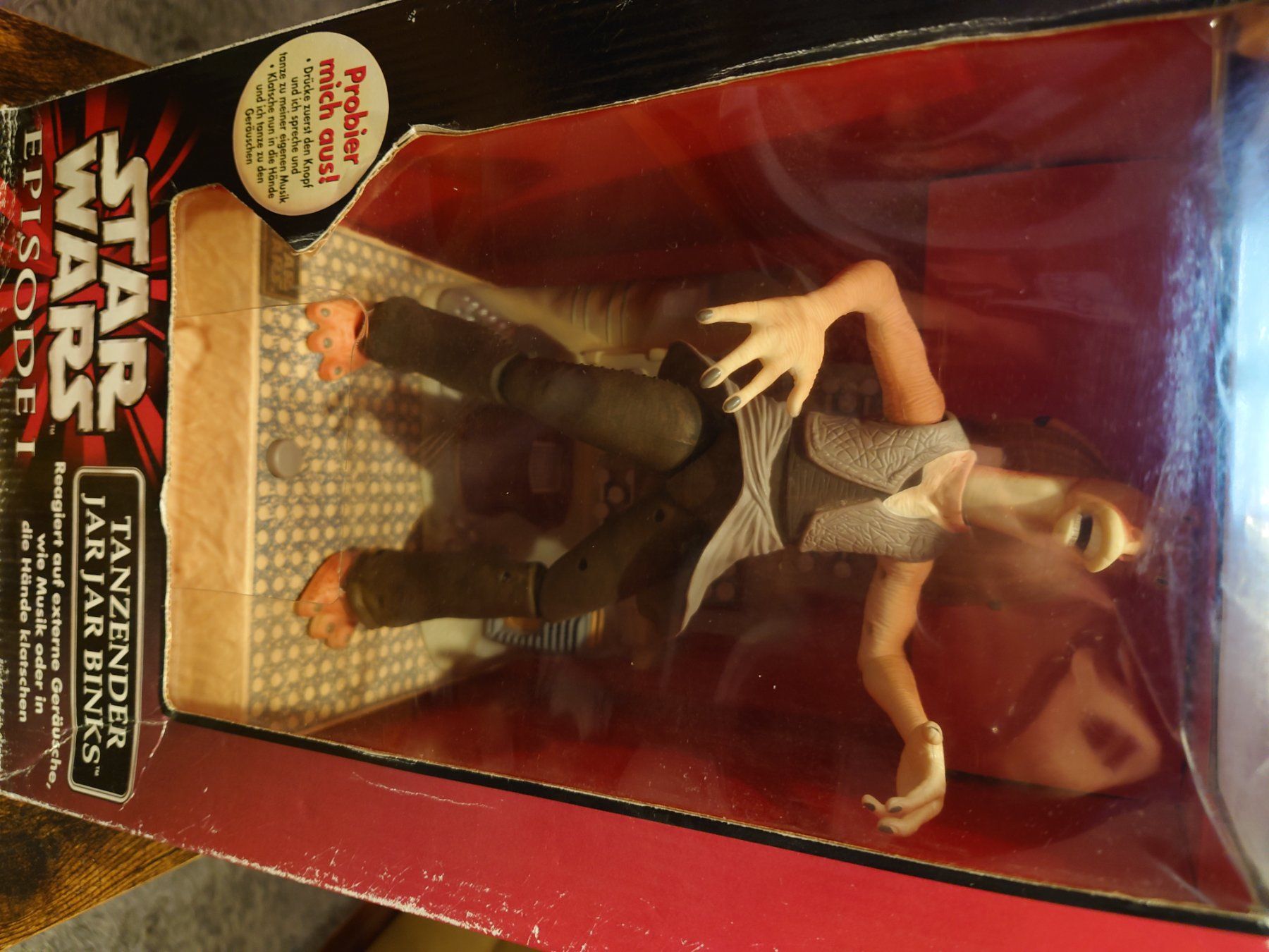 Star Wars Figuren: STAR WARS Figur "tanzender Jar Jar Binks" – Neu (gemäss Beschreibung) aus Ellighausen von bre_mp97