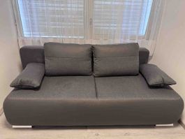 Sofa grau 3-Sitzer gebraucht