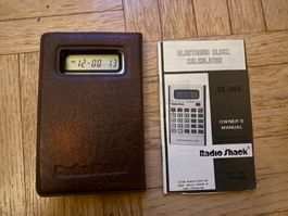 Radio Shack Chronomat Rechner mit Uhr (Vintage)