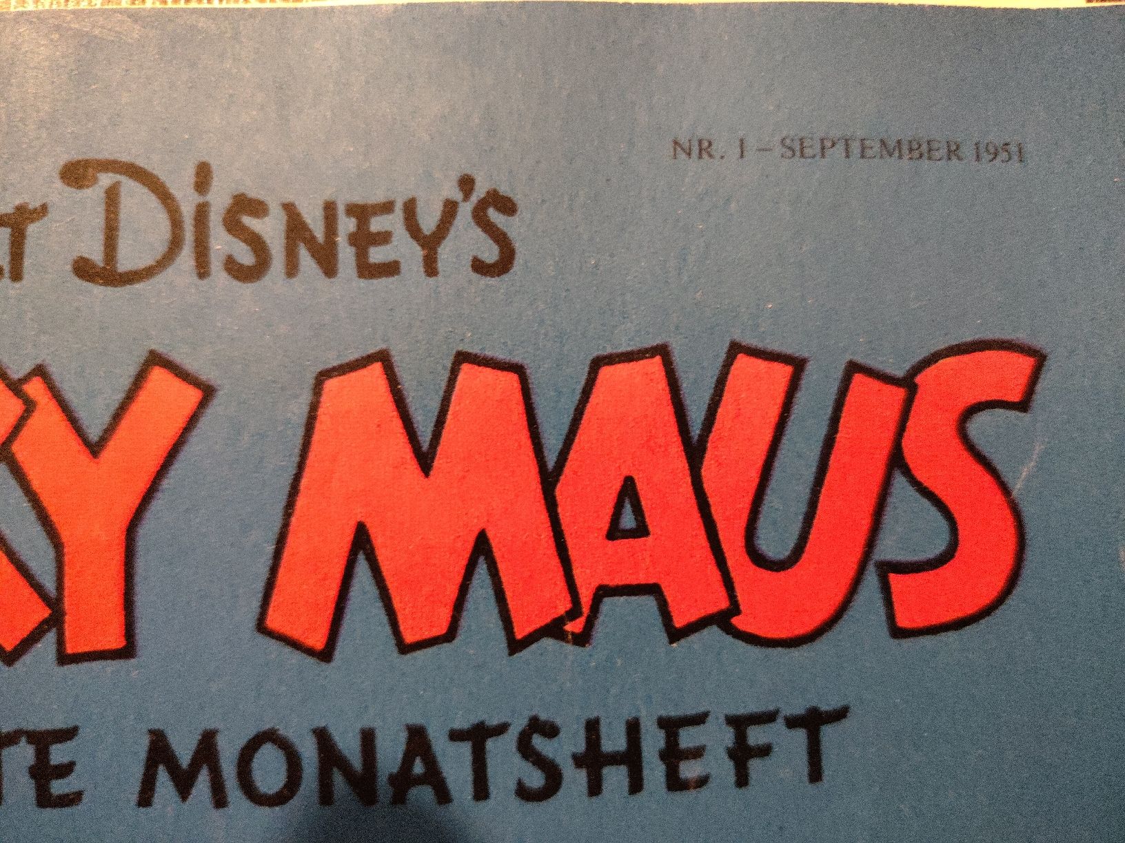 Fumetti: Micky Maus Erstausgabe  – Usato da Ettiswil venduto da Adrian_Scheiber 1