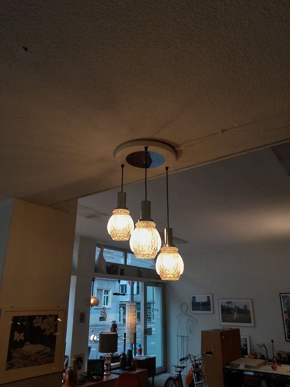 Kronleuchter & Deckenlampen: Vintage Hängelampe / Deckenlampe / Kaskadenlampe – Gebraucht aus Männedorf von Bel-view 1