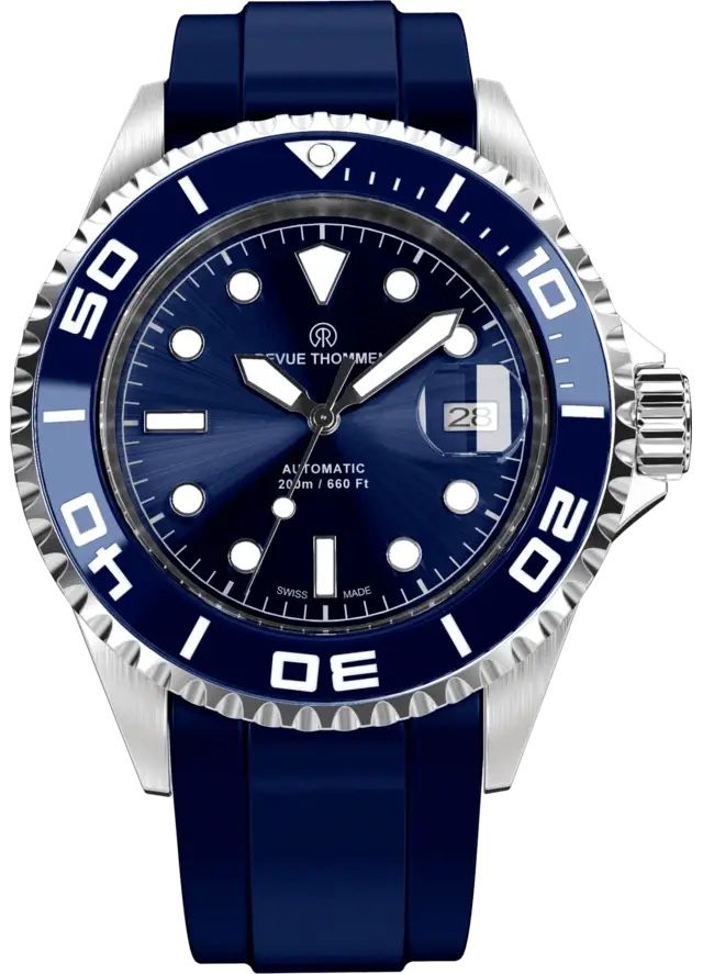Revue Thommen Orologi: 2025er Revue Thommen Diver Barracuda Point NEU & Full Set – Nuovo e nell'imballaggio originale da Embrach venduto da Canderau 5