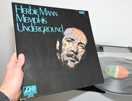 HERBIE MANN mempis underground GERMAN LP VG+/VG+