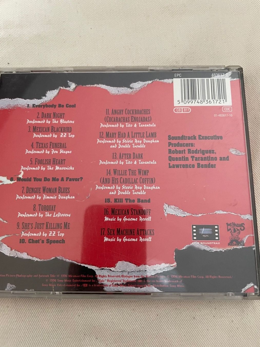 CDs: O.S.T. - From Dusk Till Dawn – D'occasion à bern par Mrmaynard 1