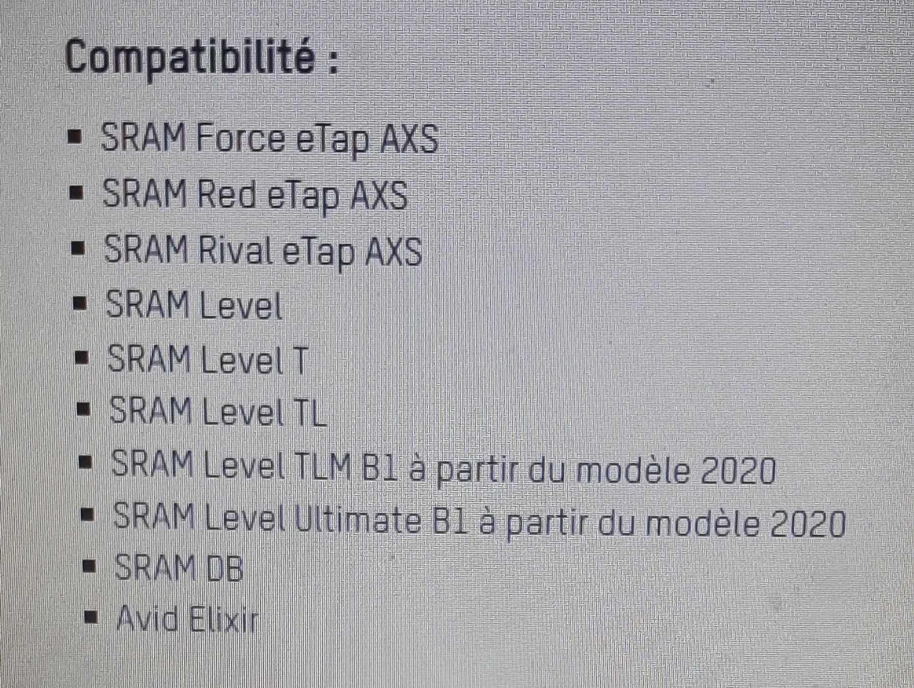 Sram Pezzi di ricambio: Plaquettes de freins sram alu – Nuovo e nell'imballaggio originale da Blonay venduto da fredo778 3