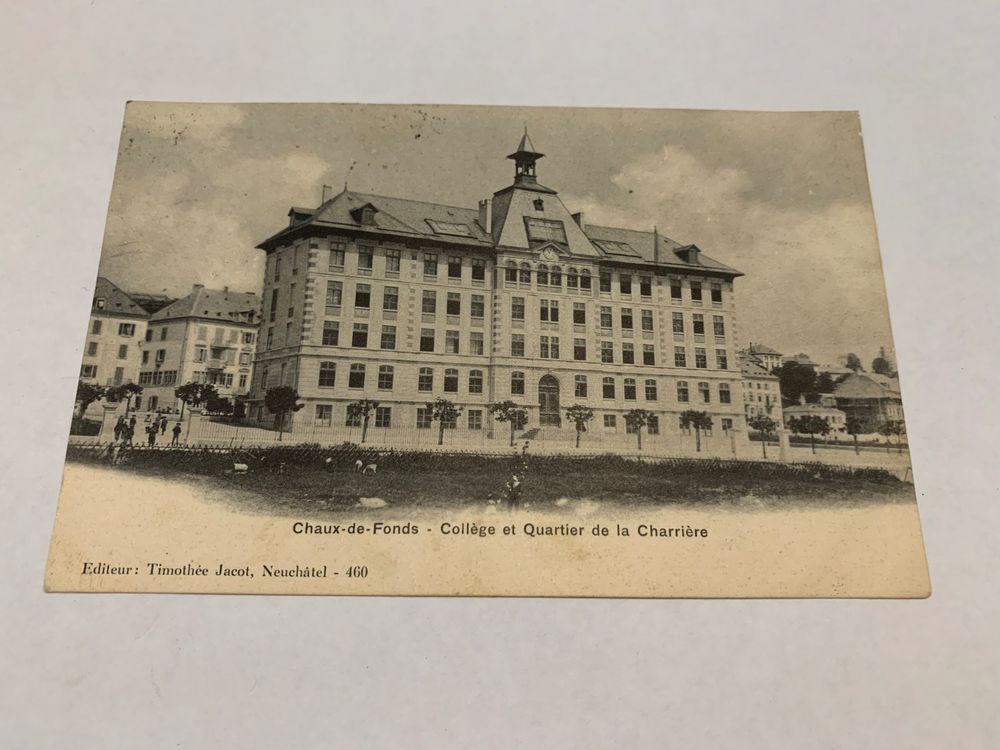 Chaux De Fonds Collège Et Quartier De La Charrière 1910 Kaufen