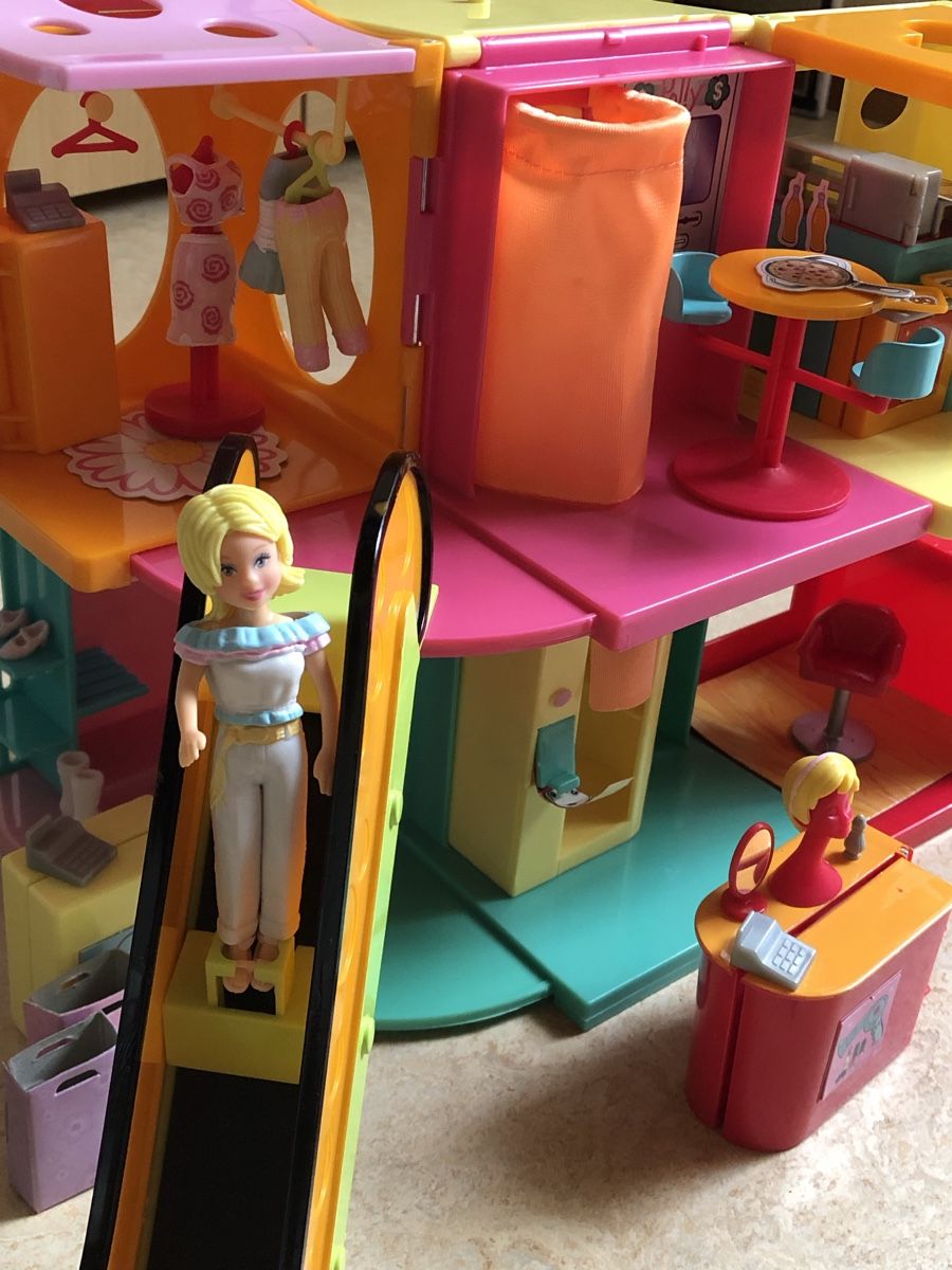 Polly Pocket Giocattoli: Polly Pocket "Designer Mall" Vintage 2003 – Usato da Brugg AG venduto da Vintage_und_Allerlei