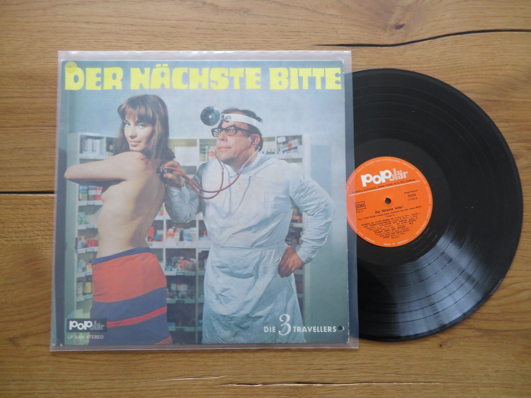 Dischi in vinile: 3 TRAVELLERS LP DER NÄCHSTE BITTE – Usato da Zürich venduto da max_cp5f