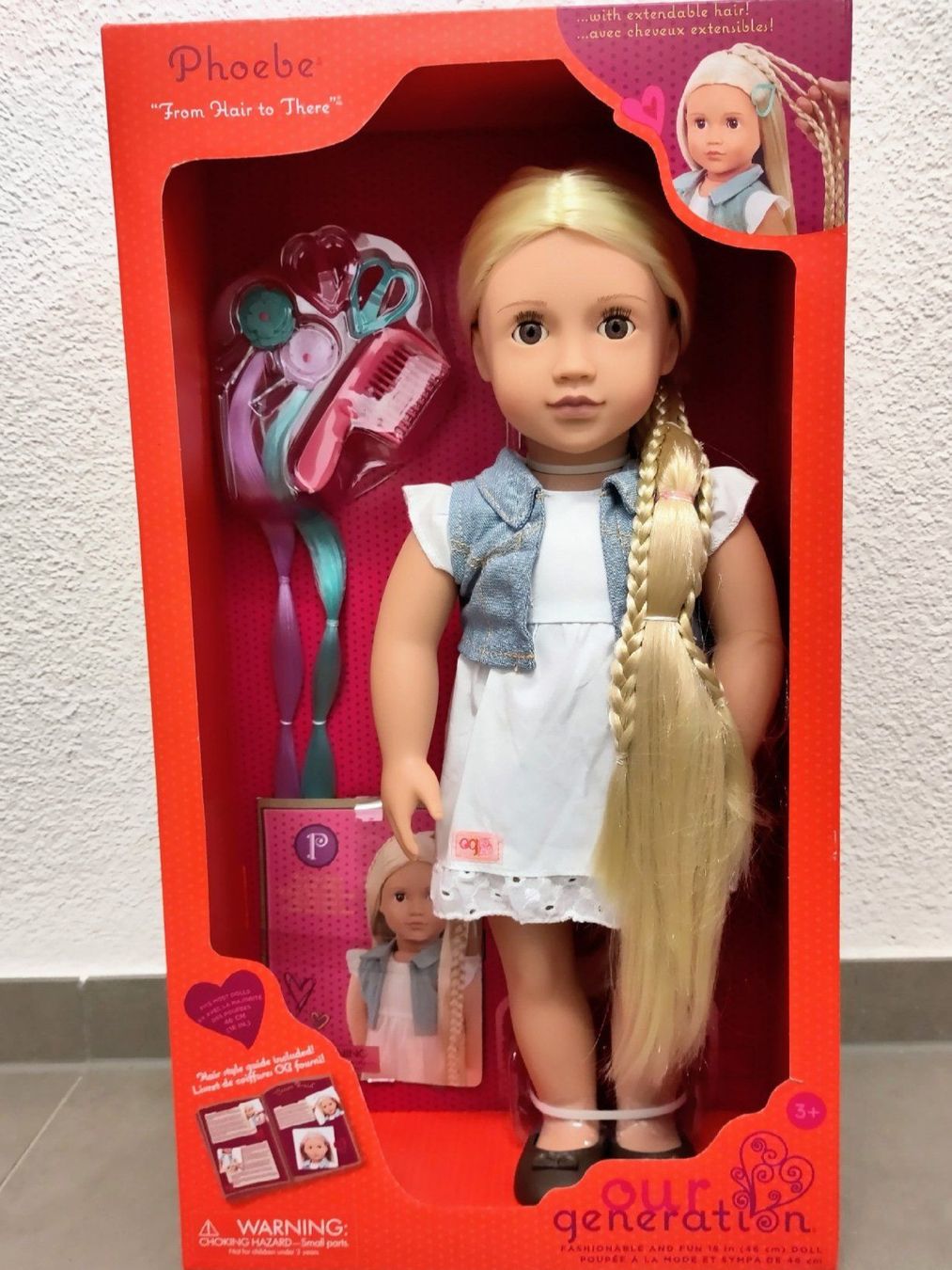 Puppen: Our Generation Phoebe Frisierpuppe – Neu und originalverpackt aus Zürich von