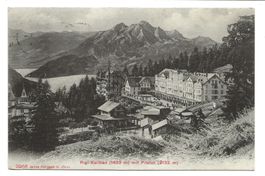 Rigi - Kaltbad (LU) Hotel - Bahnhof - Pilatus - 1907