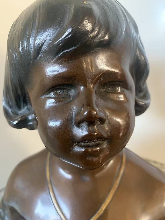 Sculture & Statue: Äusserst liebliche original Jugendstil Büste – Usato da Rothrist venduto da Oddymanliane 1
