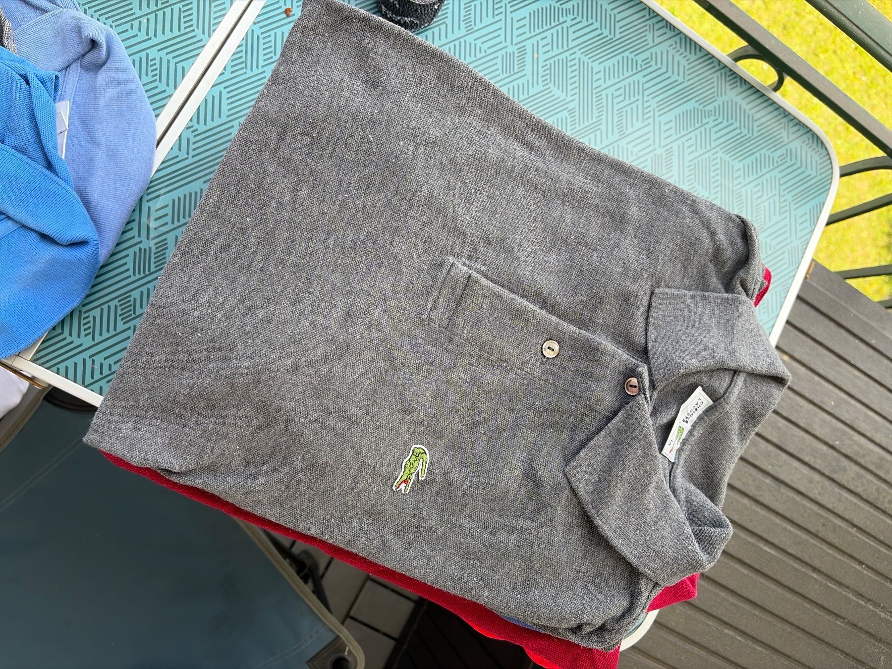 Lacoste Magliette Polo: Polo Lacoste Gris - Taille S – Nuovo (secondo la descrizione) da Hauterive NE venduto da Leo_o 7
