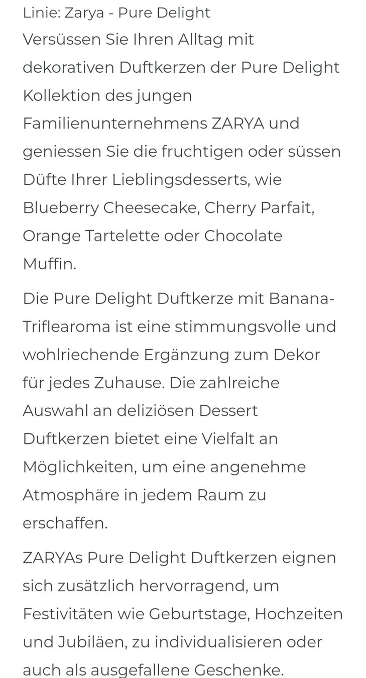 Kerzen: ZARYA Duftkerze Banane 1 Stk. – Neu (gemäss Beschreibung) aus Wallisellen von misnenes 2
