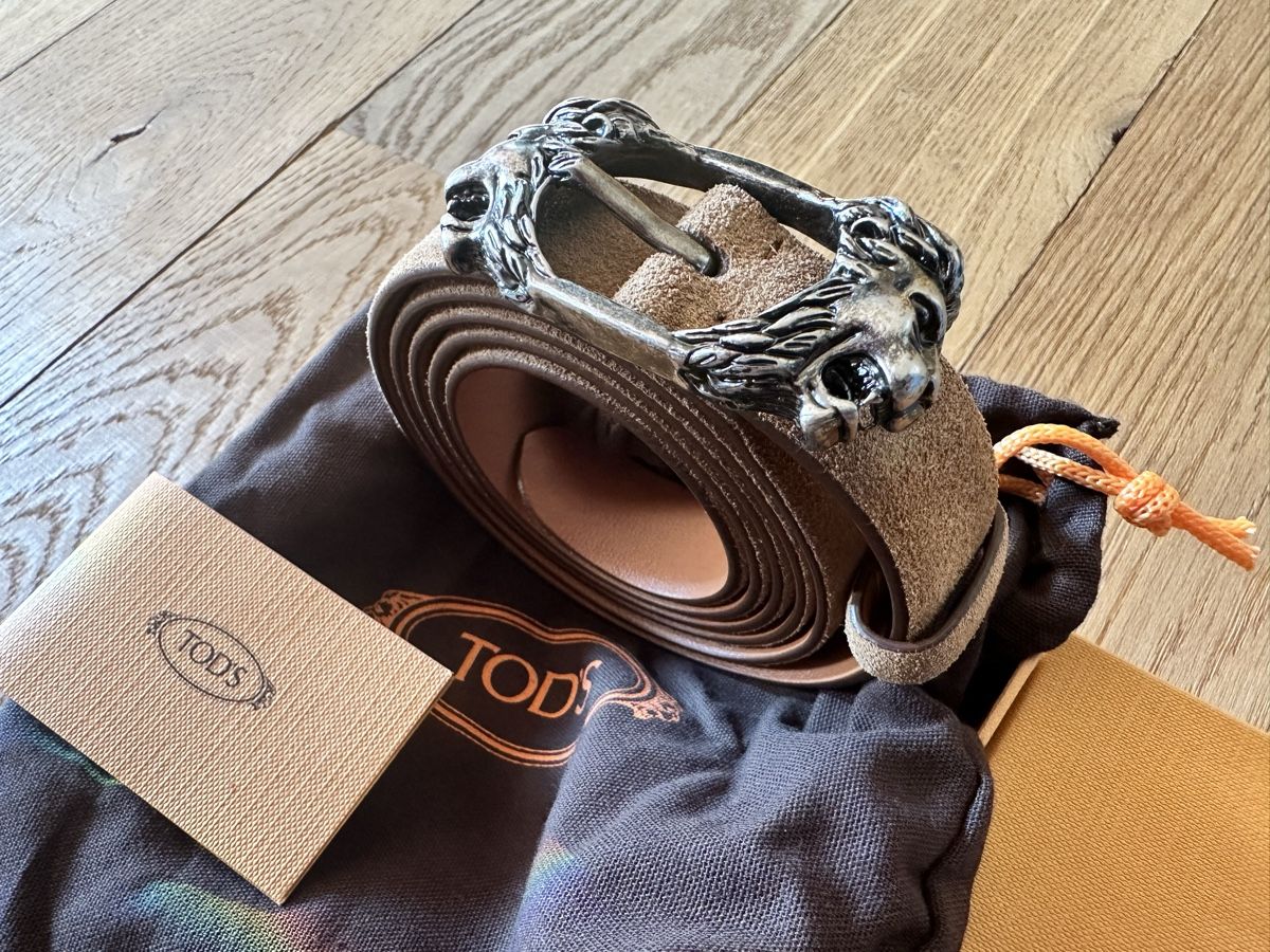 Tod'S Ceintures: Tod’s Belt | Suede | Size 95 – Neuf (Voir description) à Wermatswil par Zurisee2