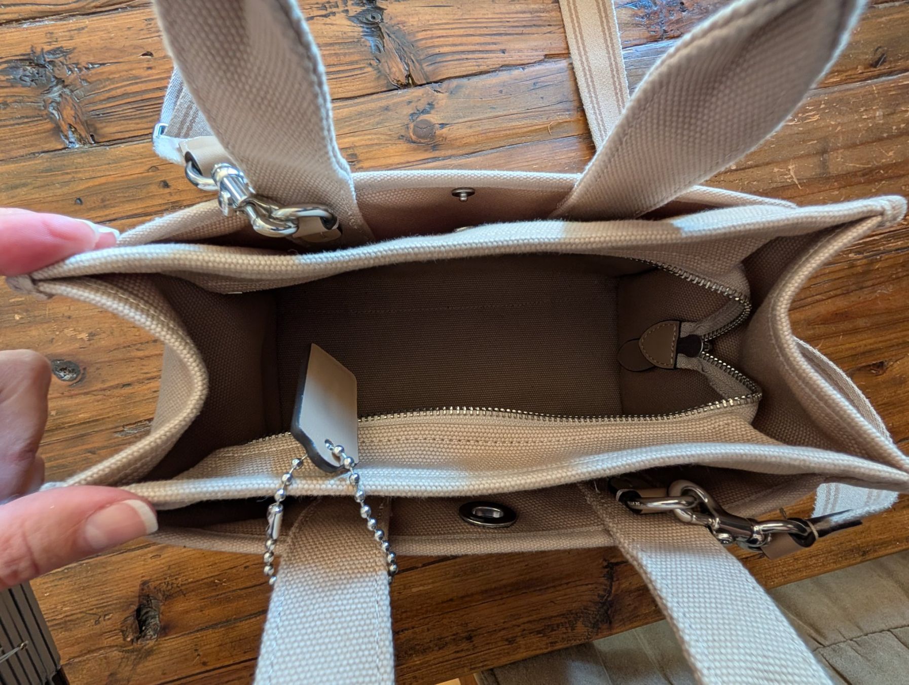 Coach Sacs femmes: COACH sac canvas beige – D'occasion à Cheseaux-Lausanne par loscaptos 2