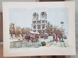 Lithographie Claude Ducollet...