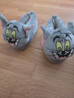 Hausschuhe Tom und Jerry grau Grösse 36/37 Neu, nicht gebrau