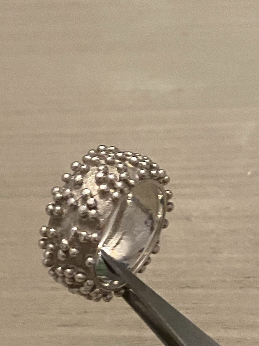 Anelli: Kugelring Sterlingsilber 925 – Usato da Birr venduto da Vintage-Liebhaber 1