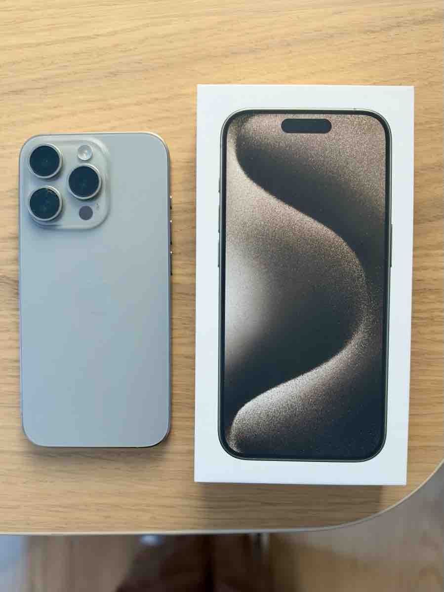Apple Handys / Smartphones: Apple iPhone 15 Pro 128GB inkl. Clear Case – Gebraucht aus Rothenburg von jas_tri 2