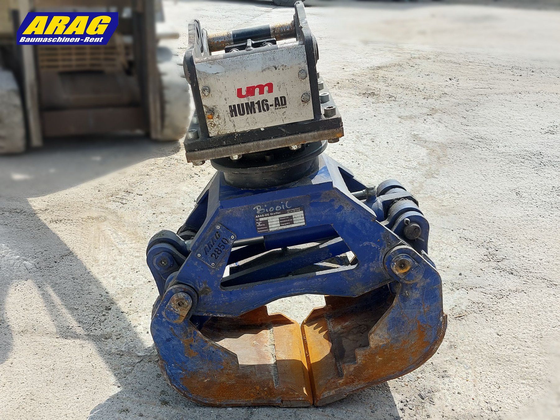 Pinze: ARAG UG08 Universalgreifer – Usato da Hasle LU venduto da Arag08