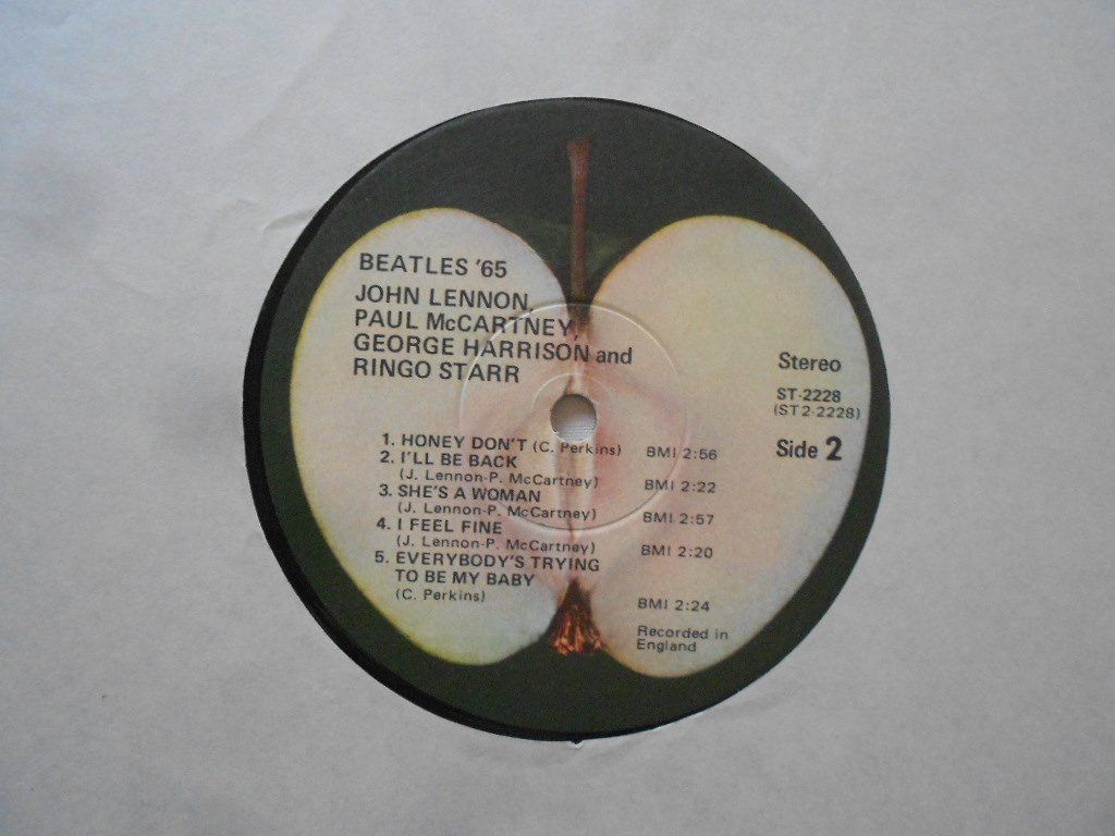 Dischi in vinile: THE BEATLES  -  BEATLES ' 65 – Usato da Bex venduto da Giorgiob 4