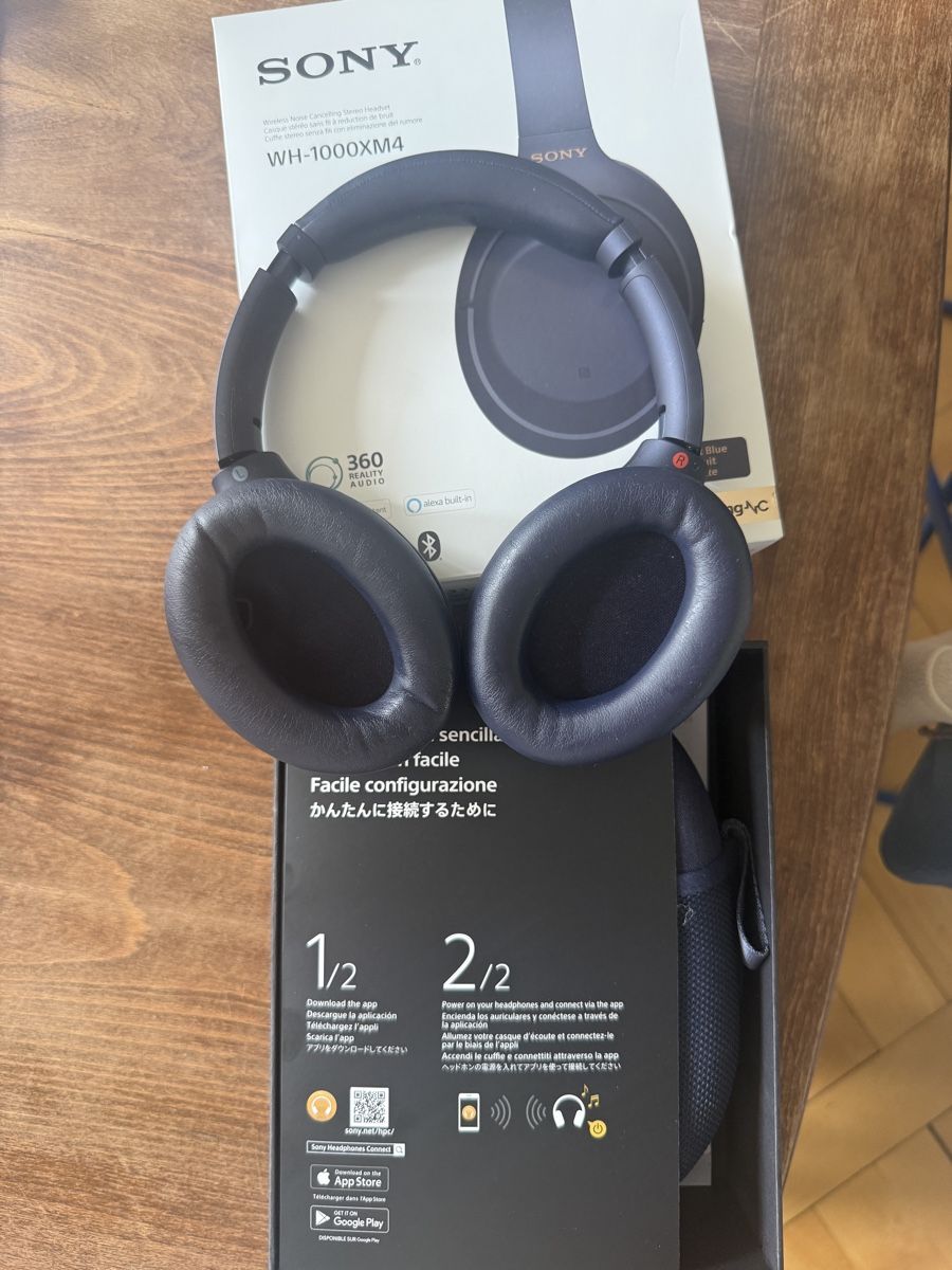 Sony Cuffie: Sony WH 1000XM4 gebraucht – Usato da Bern venduto da fubgro 2